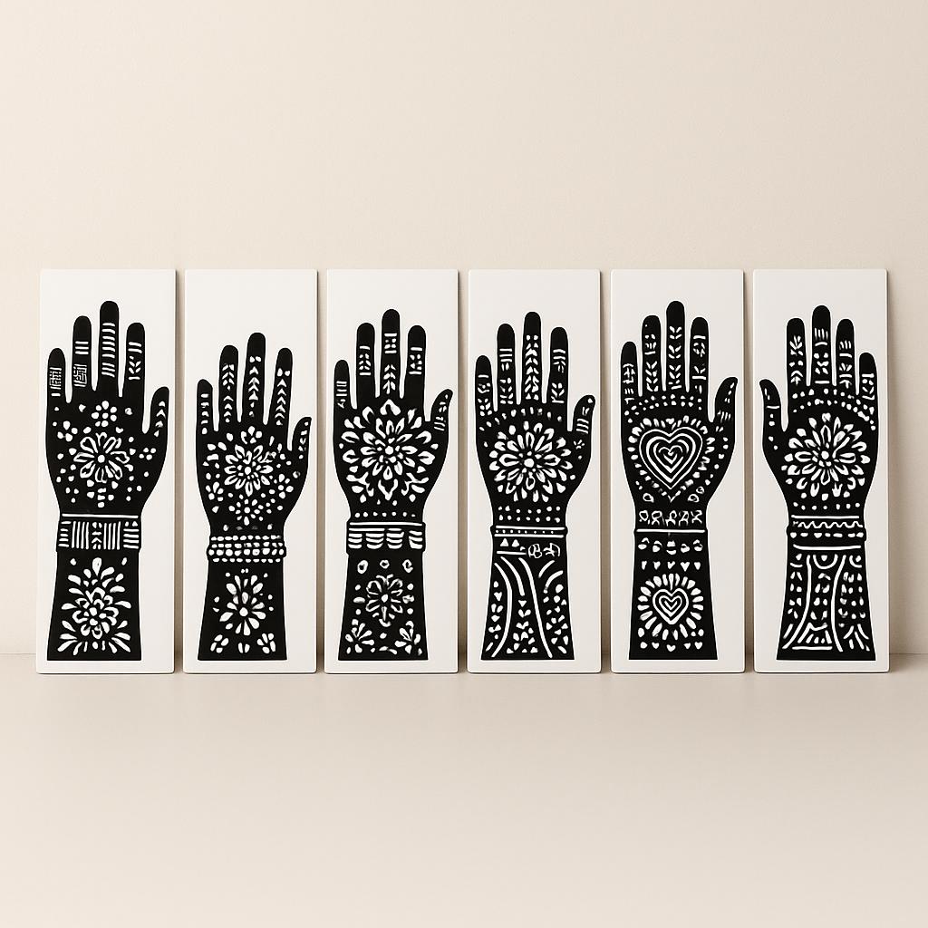 Transform Your Hands into Works of Art – Natural Henna Cones for Stunning Mehndi Designs