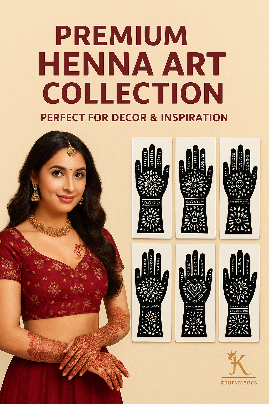 Transform Your Hands into Works of Art – Natural Henna Cones for Stunning Mehndi Designs