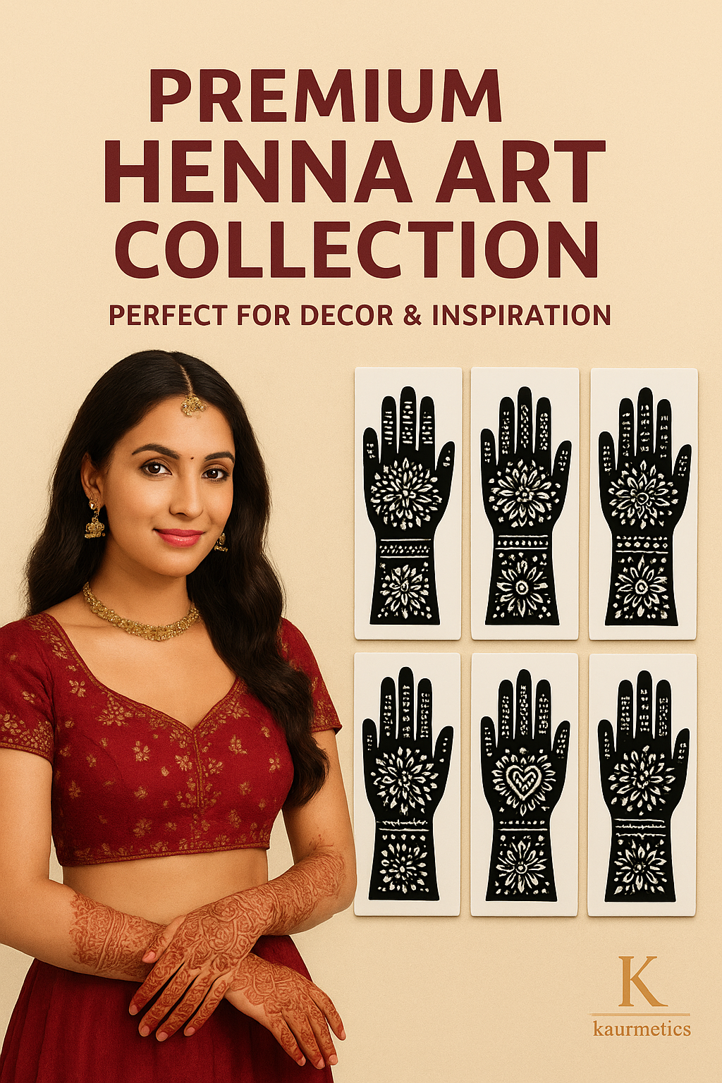Transform Your Hands into Works of Art – Natural Henna Cones for Stunning Mehndi Designs