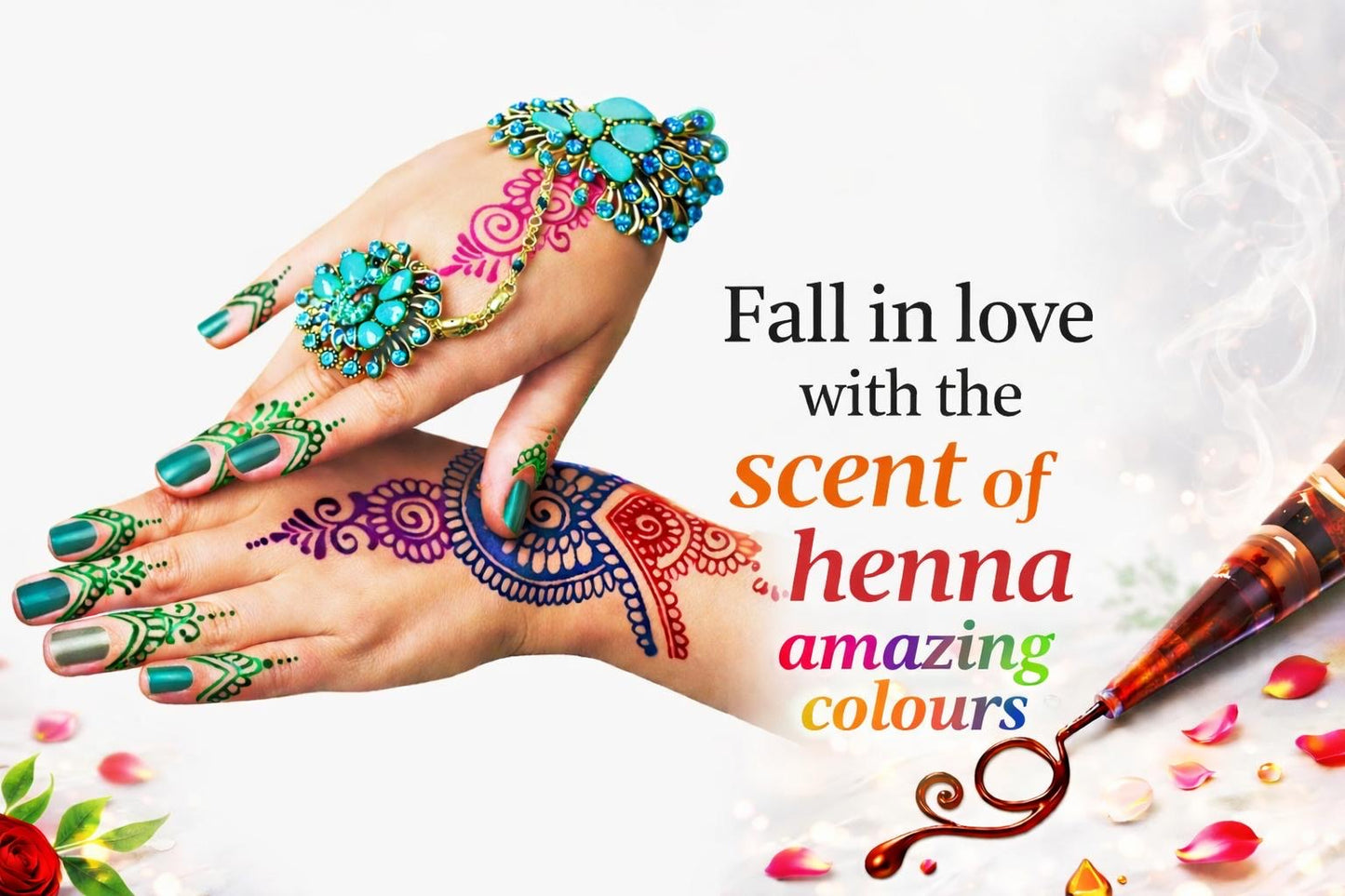 Neha Coloured Henna Cones Pack Of 12